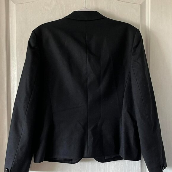 Vintage Pendleton Blazer Jacket 100% Pure Virgin Wool Women's size 12/Black - Picture 4 of 7